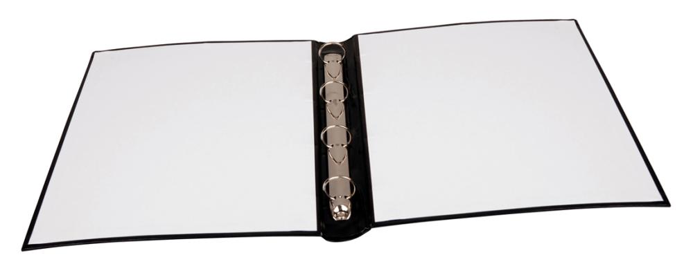 Sense Carpeta de anillas A4 - Negro