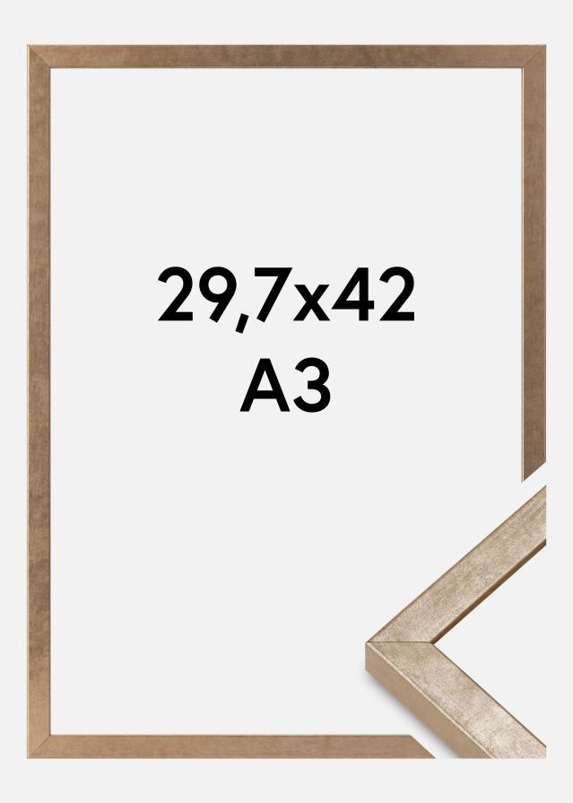 Marco Ares Vidrio Acrílico Latón 29,7x42 cm (A3)