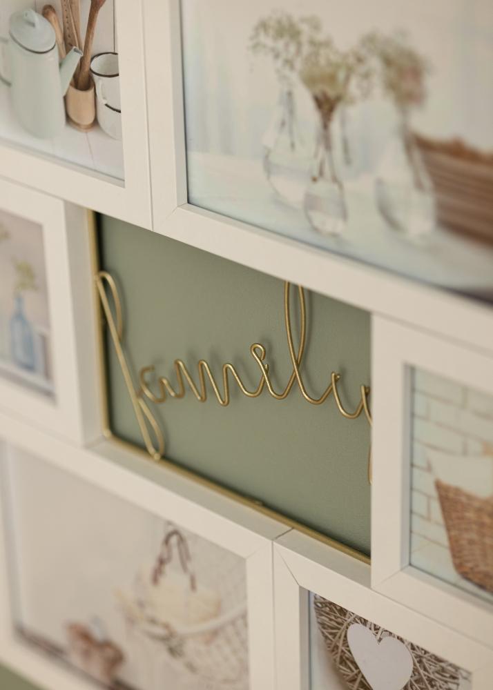 Lovely Family Marco collage Blanco - 6 Fotos