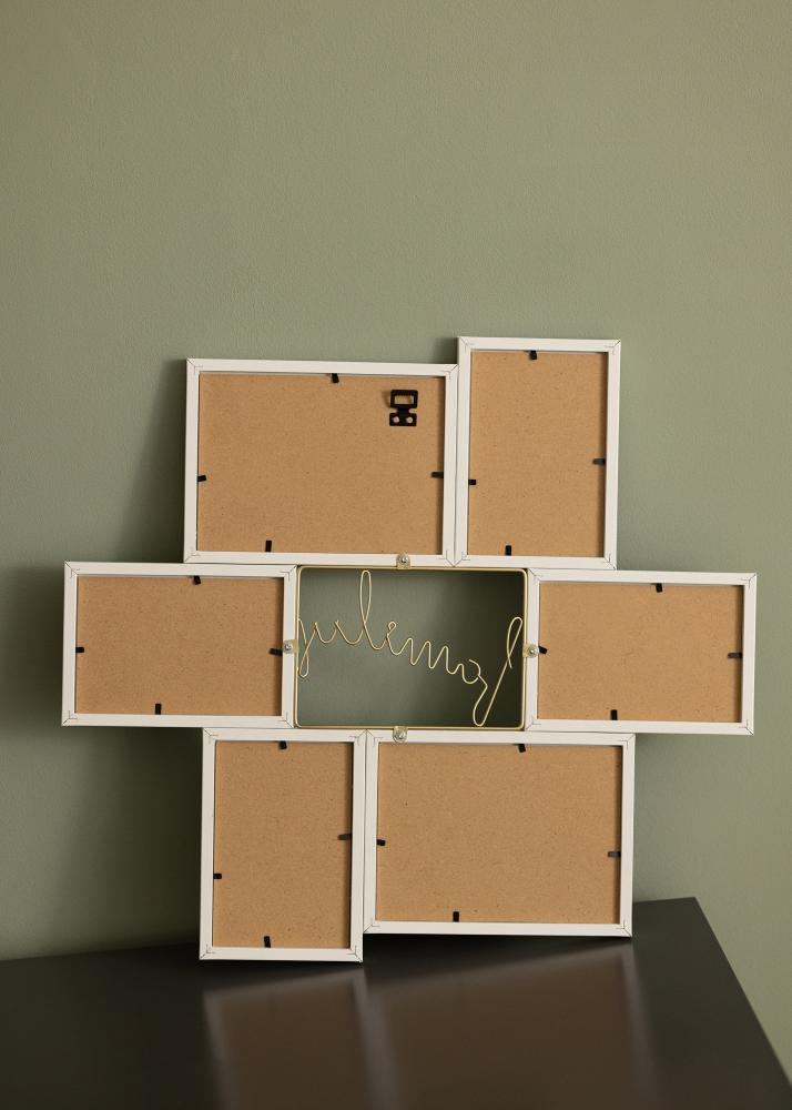 Lovely Family Marco collage Blanco - 6 Fotos