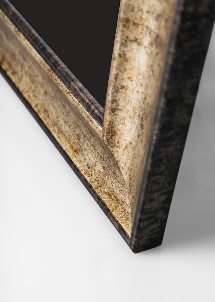 Marco Saltsjöbaden Oro antiguo 35x50 cm - Paspartú Negro 24x30 cm