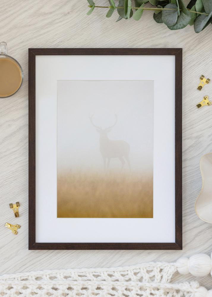 Marco Trendy Vidrio acrílico Castaño 50x70 cm