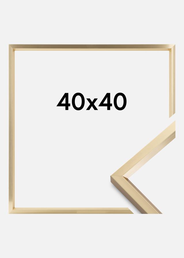 Marco Steel Style Dorado 40x40 cm
