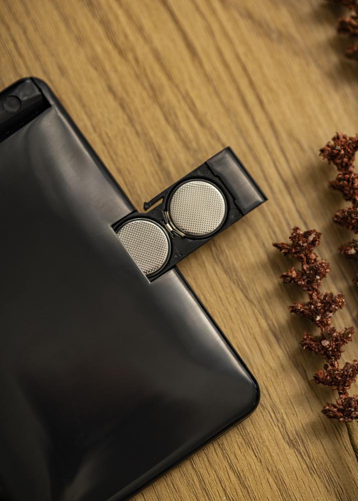 KAILA Espejo tocador Fold III Negro - 13x9 cm