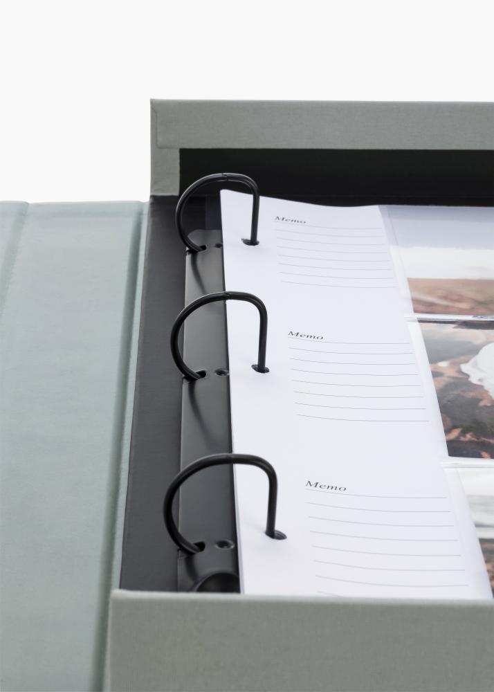 KAILA MEMORIES Grey XL - Coffee Table Photo Álbum - 60 Fotos en formato 10x15 cm