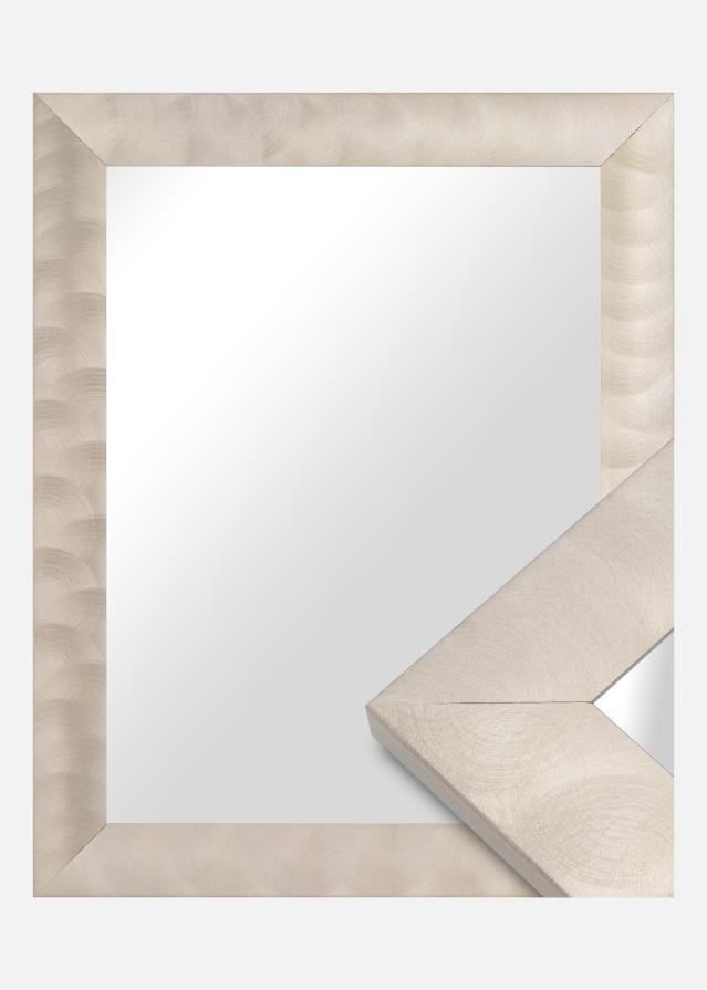 Espejo Bräcke Ljust Acero - Tamaño personalizable