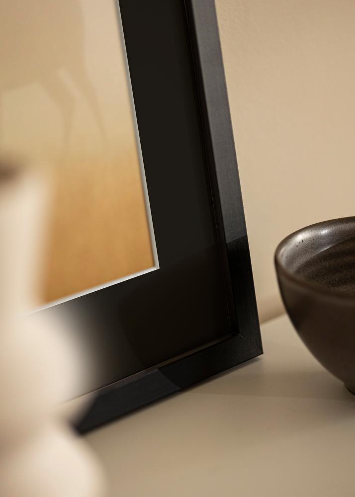 Marco Selection Negro 13x18 cm - Paspartú Negro 9x12 cm