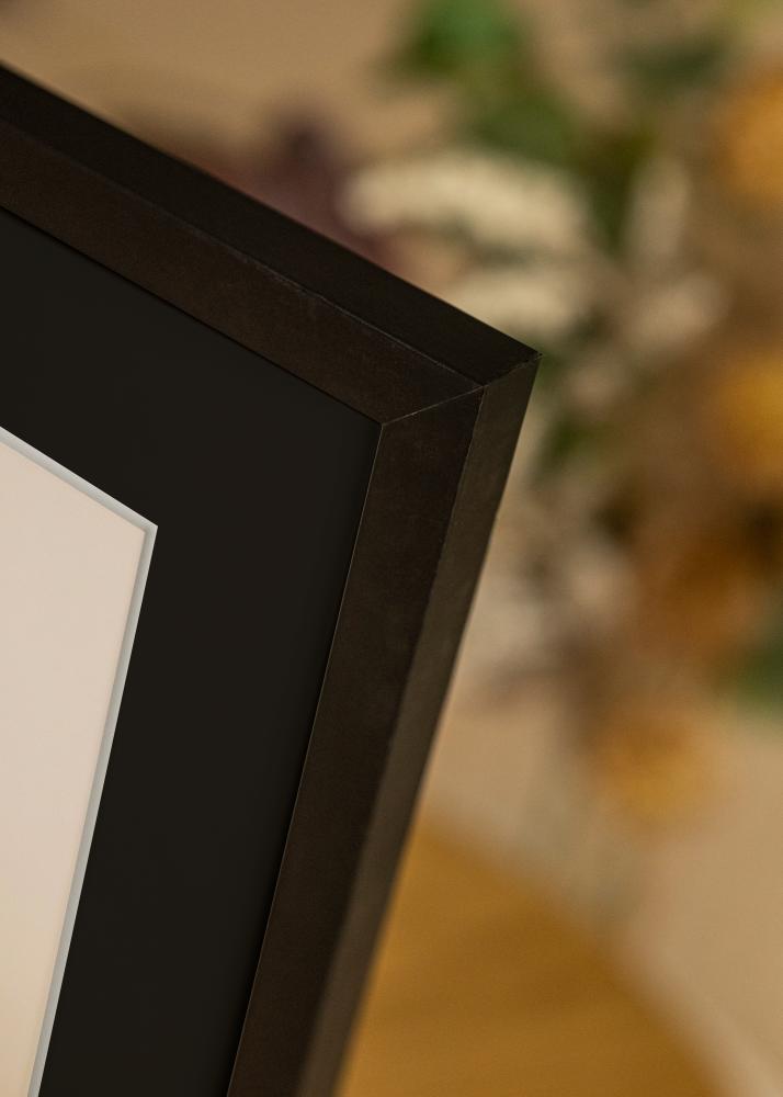 Marco Selection Negro 13x18 cm - Paspartú Negro 9x12 cm