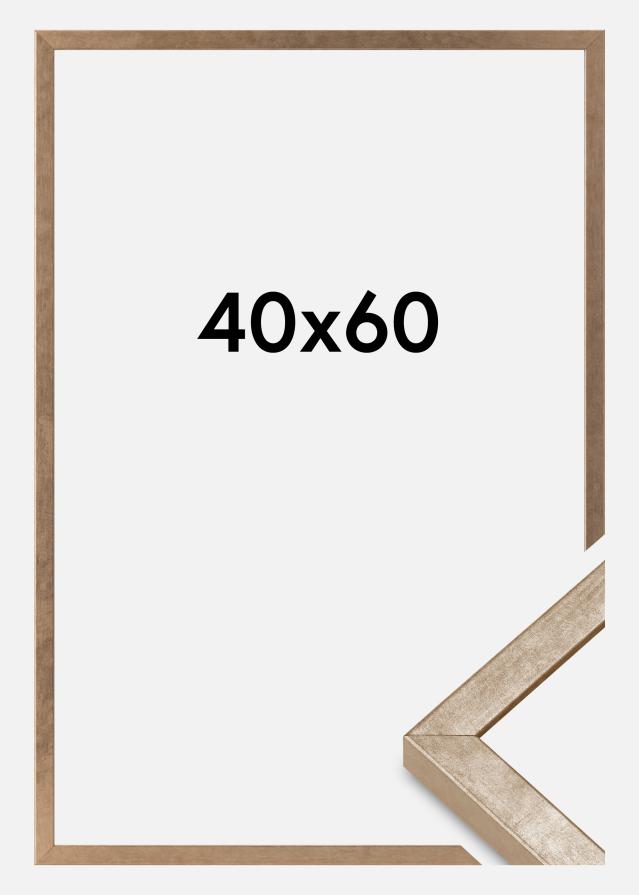 Marco Ares Vidrio Acrílico Latón 40x60 cm