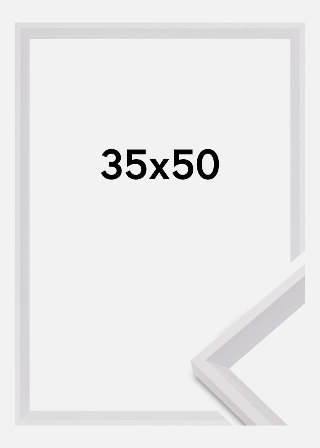 Marco Globe Vidrio acrílico Blanco 35x50 cm