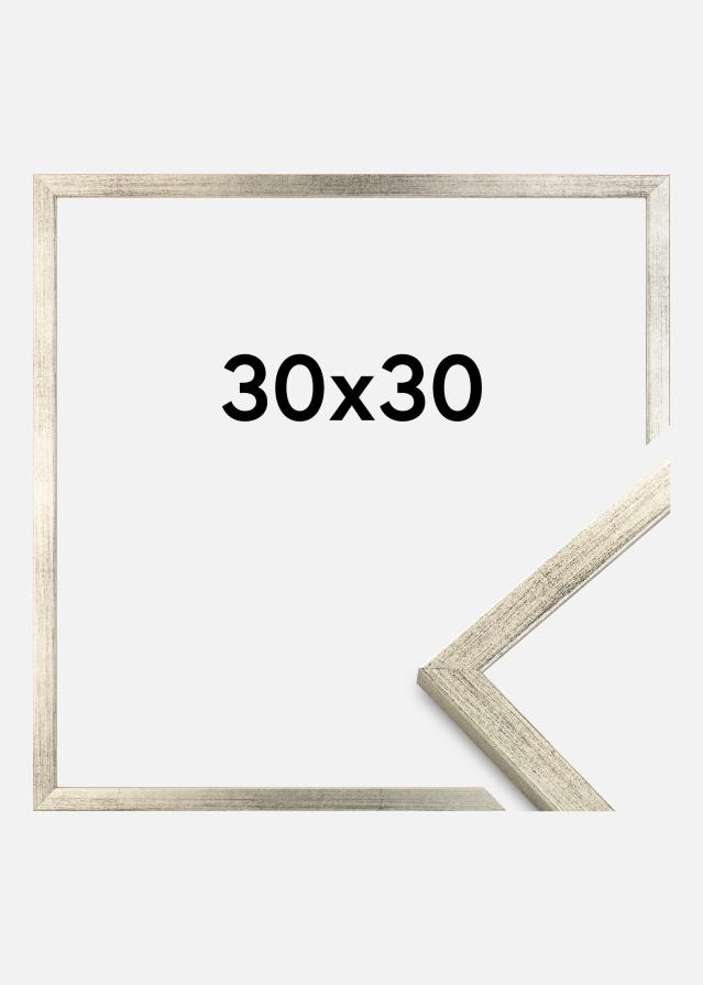 Marco Galant Plateado 30x30 cm