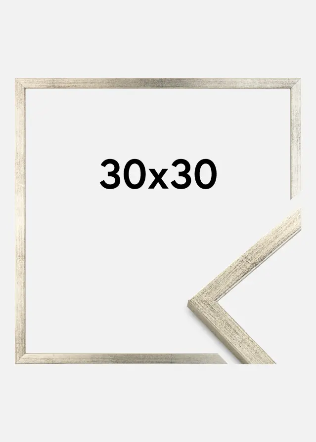Marco Galant Plateado 30x30 cm