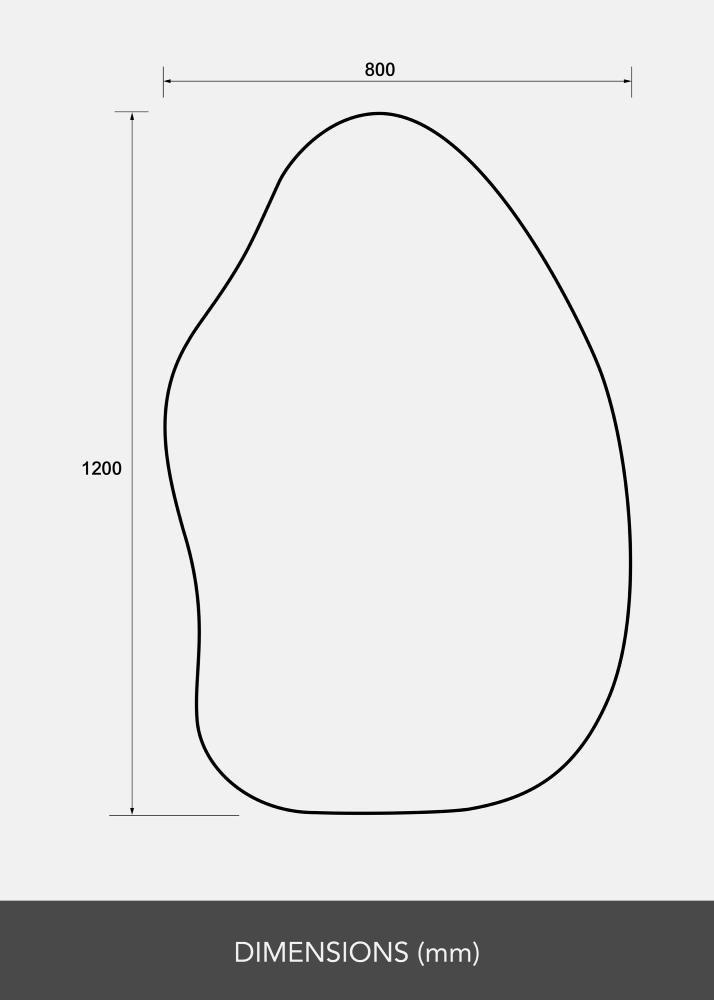 Espejo Perspective 80x120 cm