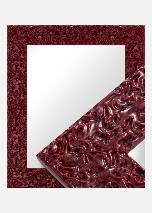 Espejo Westminster Rojo - Tamaño personalizable