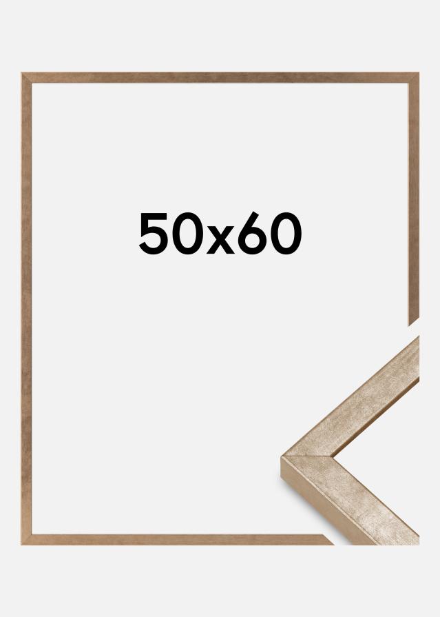 Marco Ares Vidrio Acrílico Latón 50x60 cm