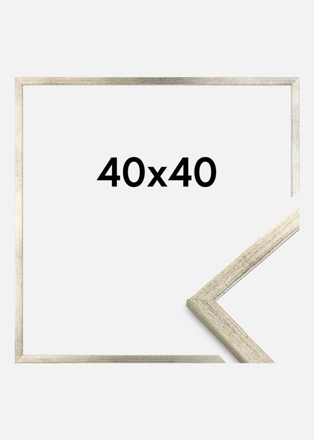 Marco Galant Plateado 40x40 cm