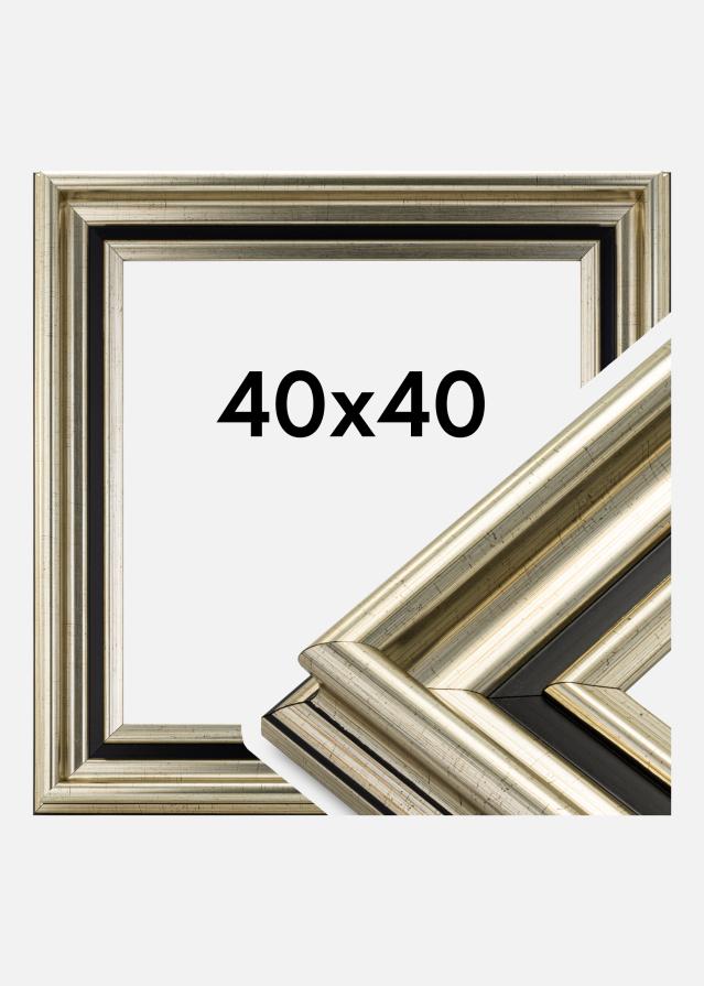 Marco Gysinge Premium Plateado 40x40 cm