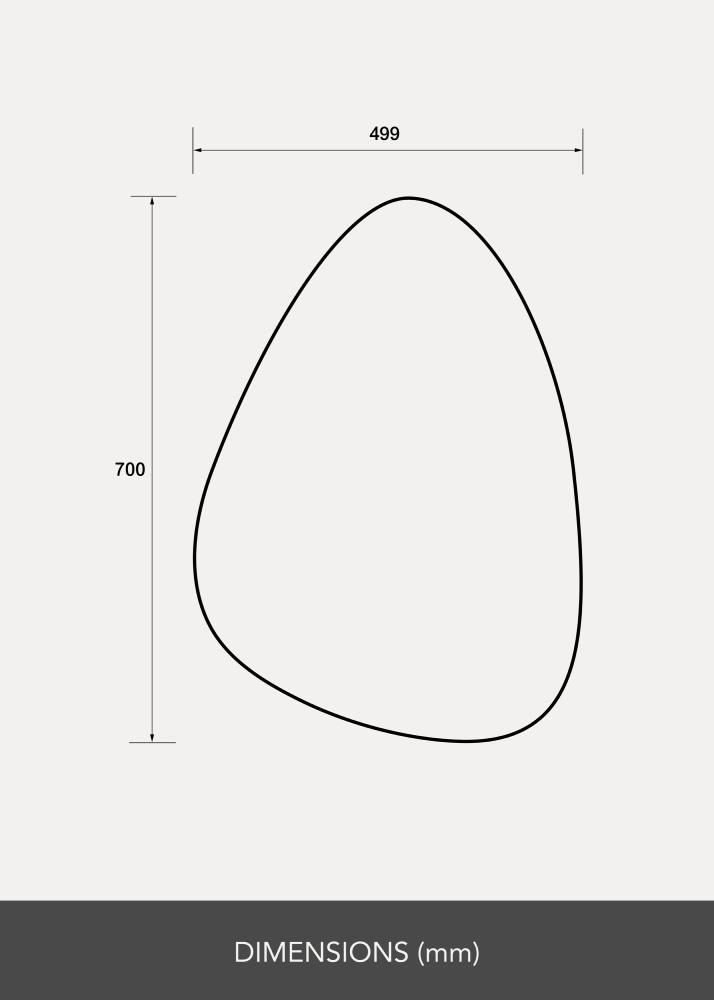 Espejo Pebble 50x70 cm - Selected By BGA