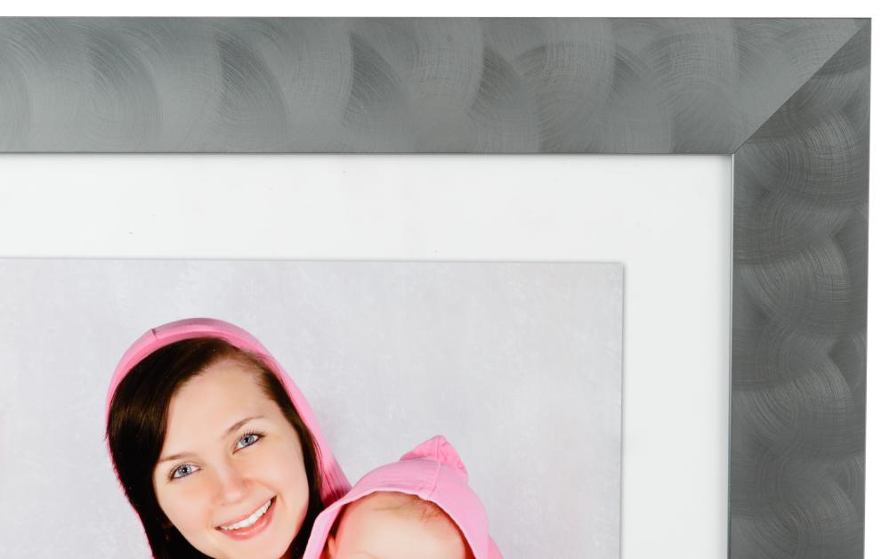 Marco Bräcke Acero natural - Tamaño personalizable