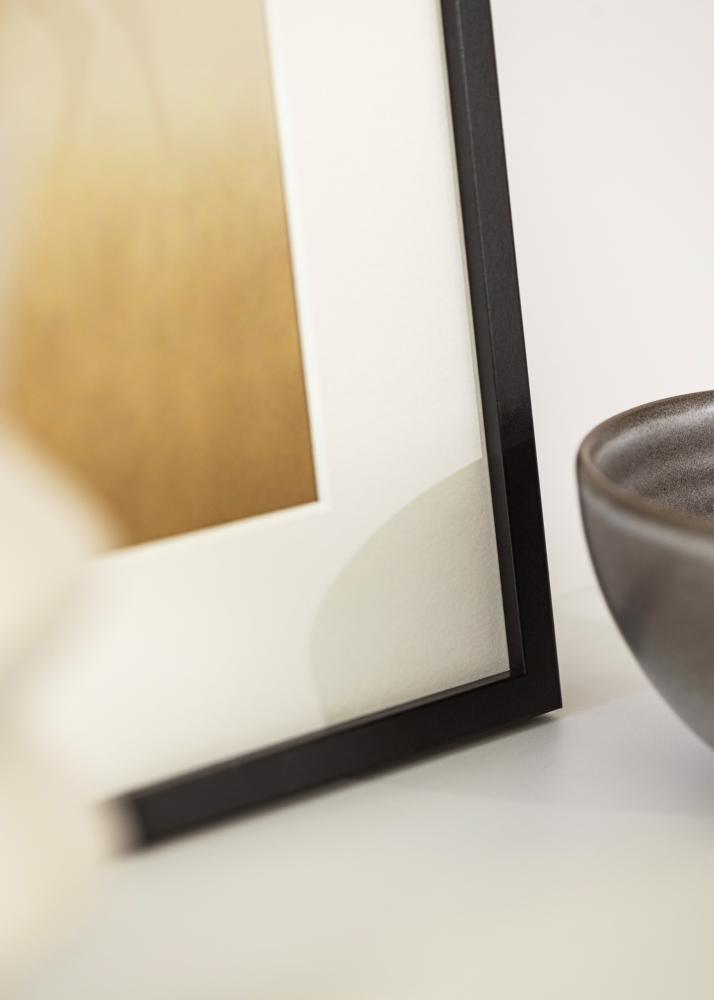 Macro de cuadro Negro Delgado 50 x 70 cm