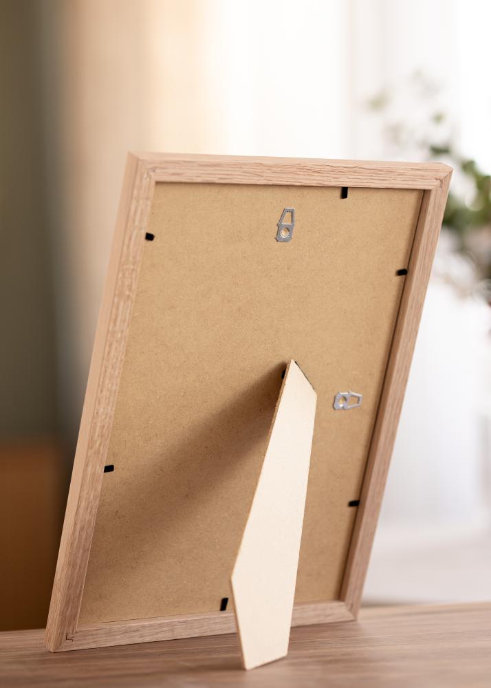 Marco Tidlös Vidrio acrílico Roble macizo 20x30 cm