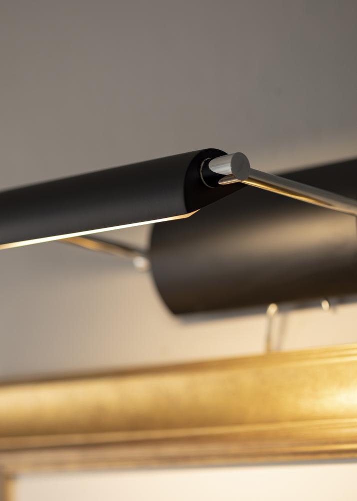 Åmål V787 LED iluminación para marco 22 cm - Negro