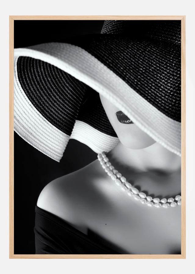 La Femme Au Chapeau Póster