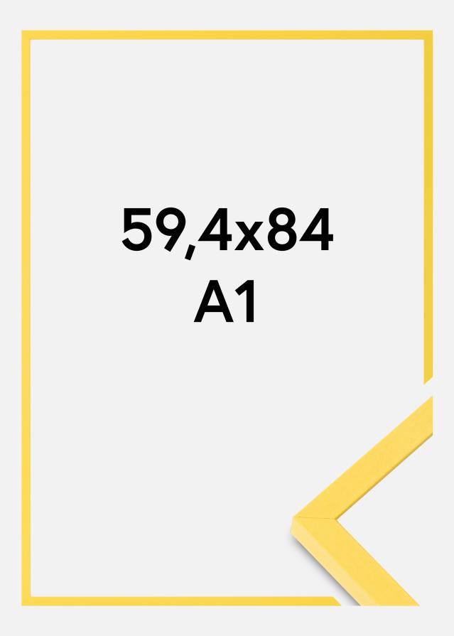 Colorful Vidrio acrílico Amarillo 59,4x84,1 cm (A1)