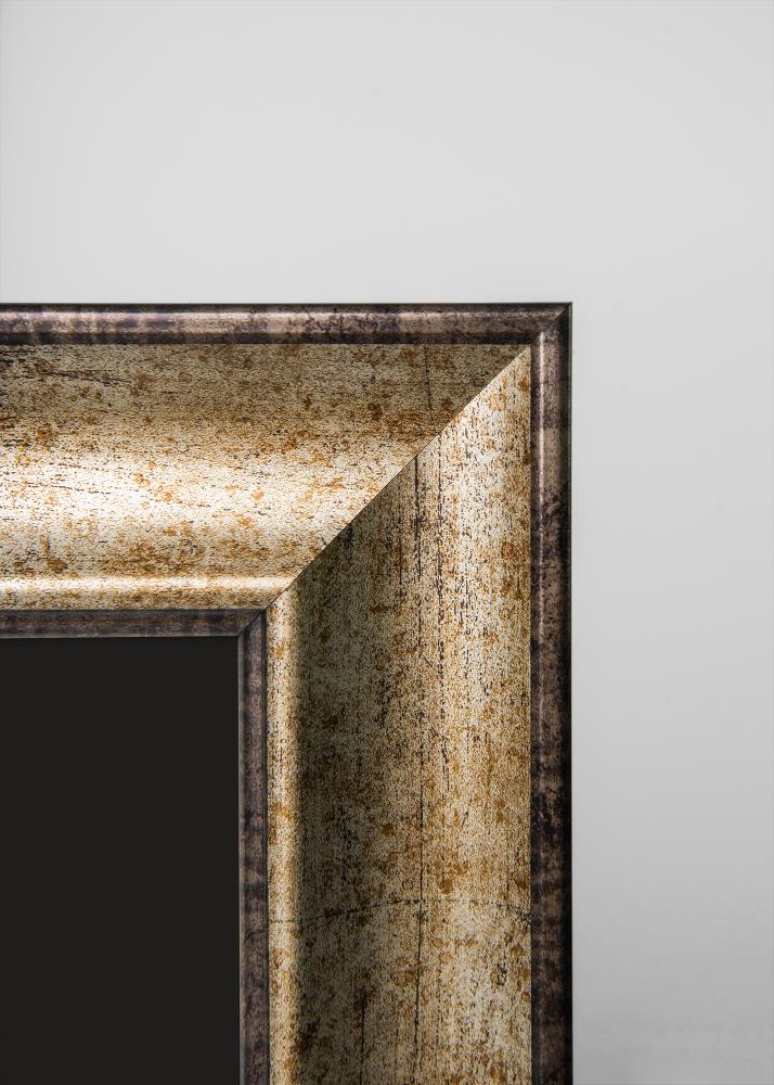 Marco Saltsjöbaden Oro antiguo 35x50 cm - Paspartú Negro 24x30 cm