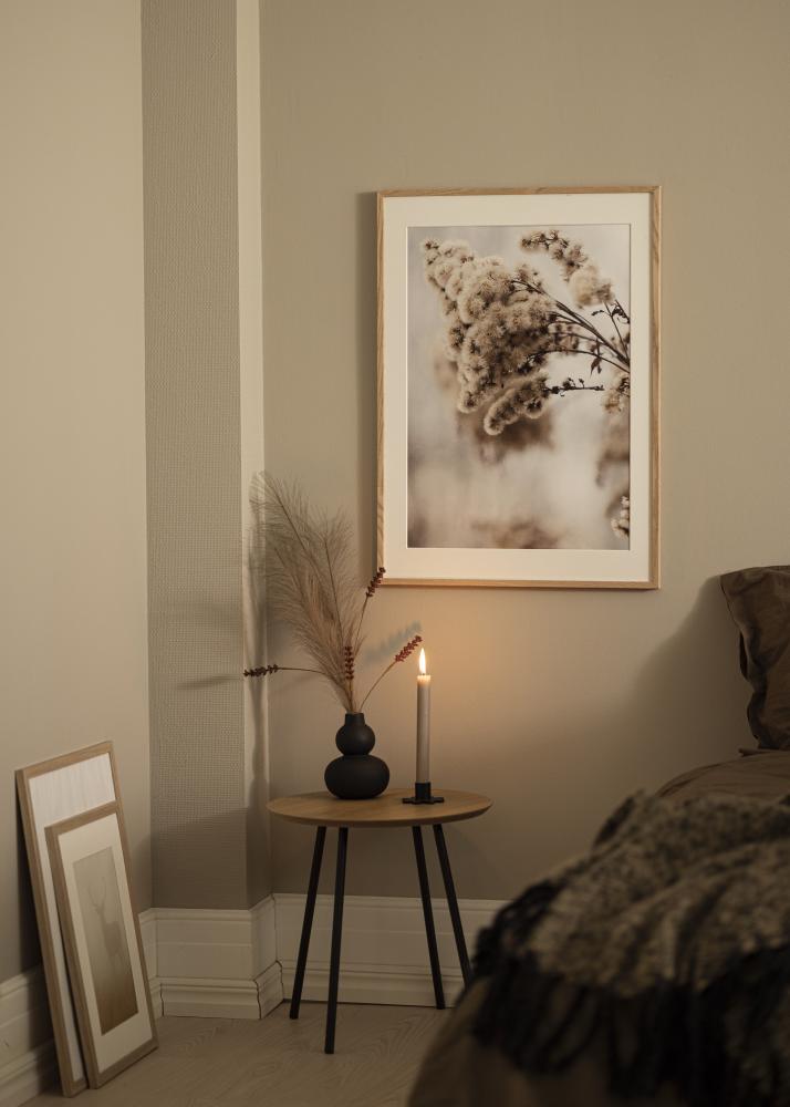 Marco E-Line Vidrio acrílico Roble 50x50 cm