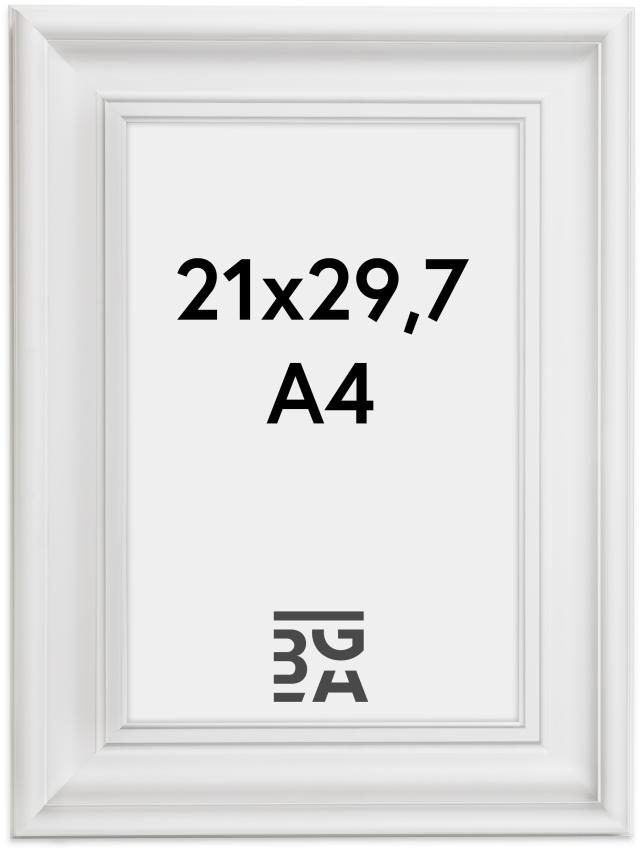 Dalarna Hvit 33B 21x29,7 cm (A4)