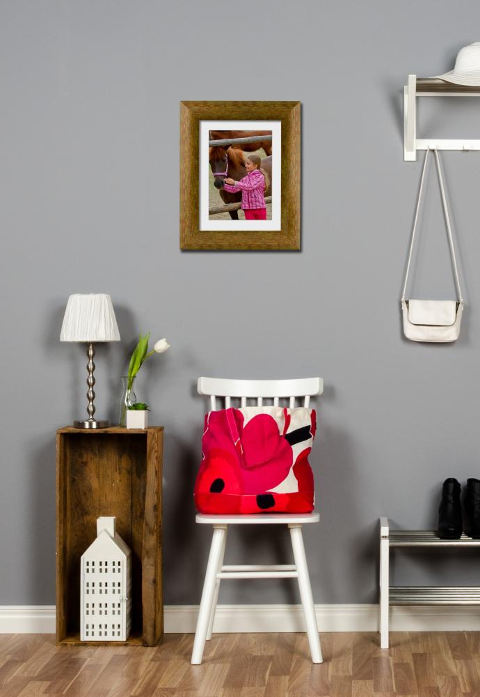 Marco Tibro Verde - Tamaño personalizable