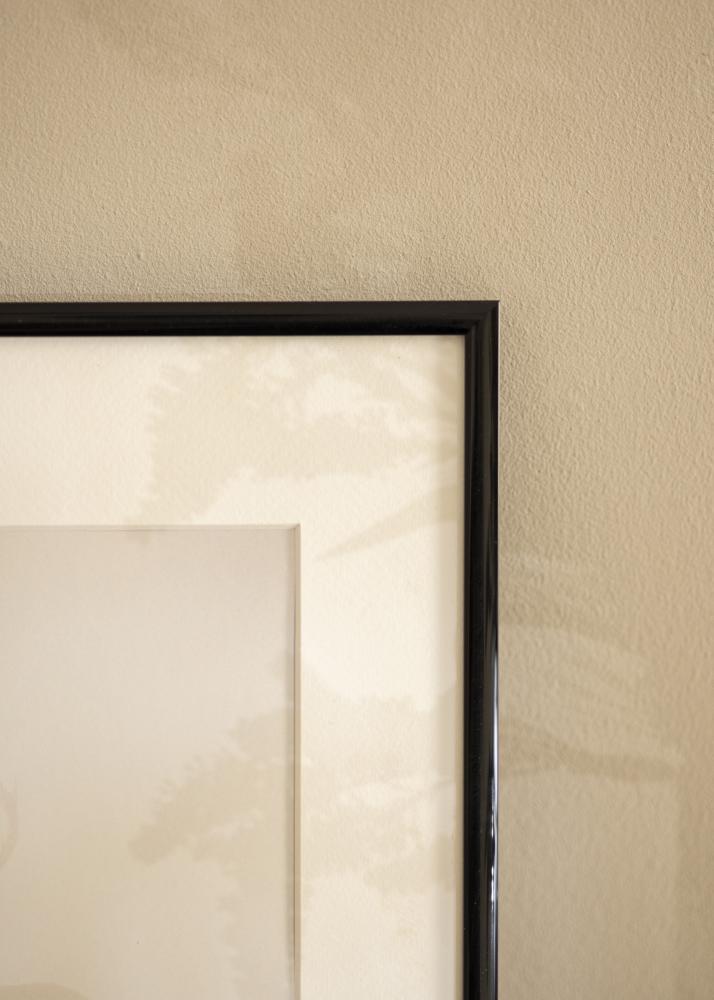 Marco BGA Modern Style Vidrio acrílico Negro 10x10 cm