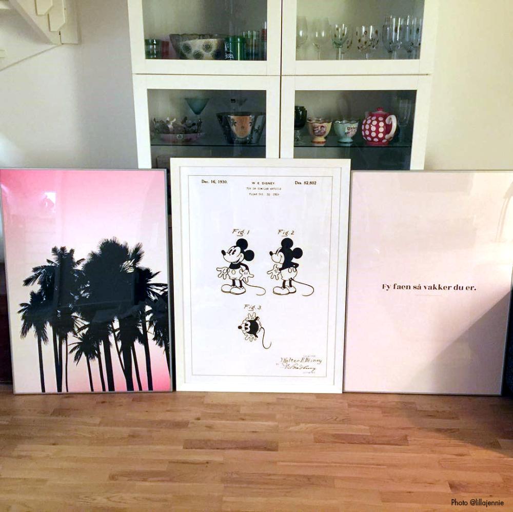 Dibujo de patente - Disney - Mickey Mouse Póster