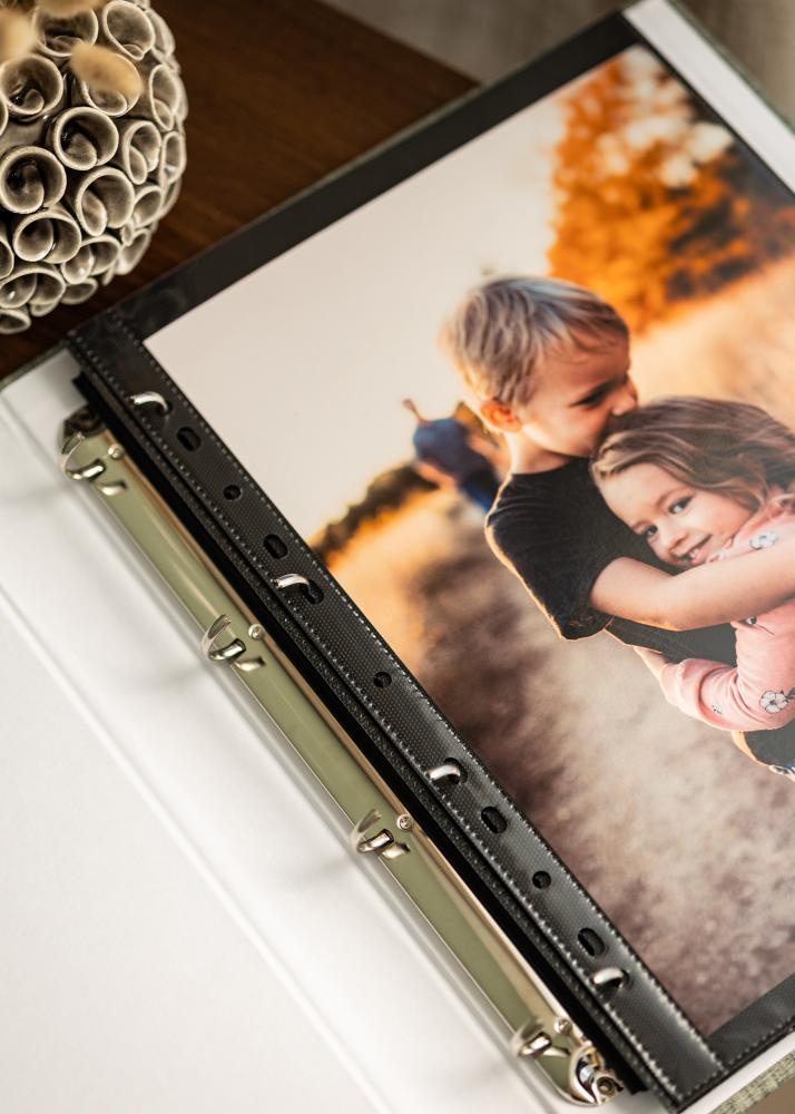 Ultimate Fundas para fotos 21x29,7 cm (A4) vertical - 5 piezas Negro