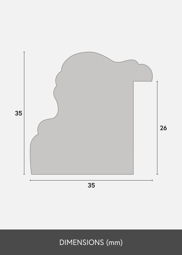 Espejo Mars Dorado - A medida