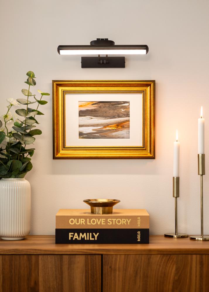 KAILA Gleam Iluminación para Cuadros a Pilas 32 cm - Negro