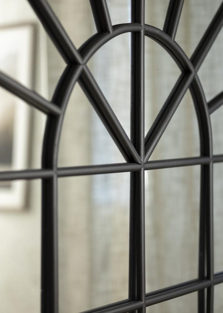 Espejo Window Tall Dome Negro 103x180 cm