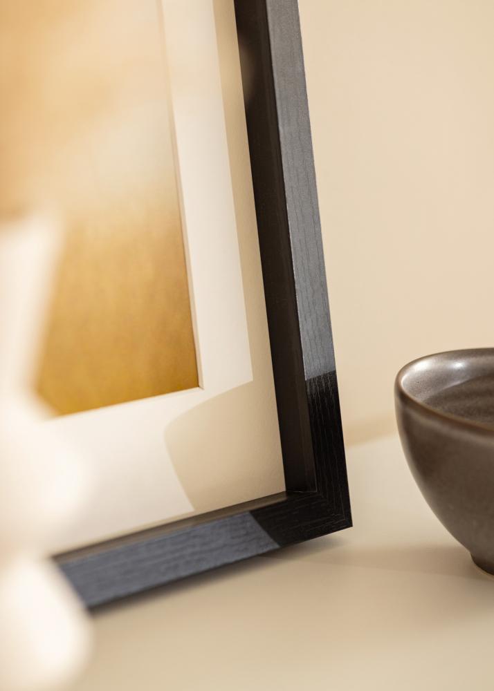 BGA Marco caja Vidrio acrílico Negro 30x40 cm