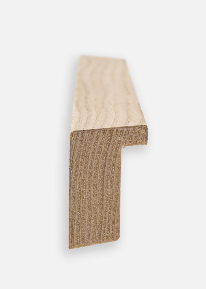 Marco Abedulö - Roble encalado - Tamaño personalizable