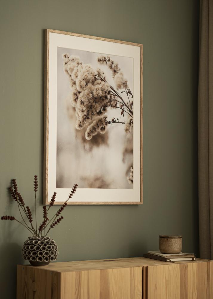 Marco E-Line Vidrio acrílico Roble 50x50 cm