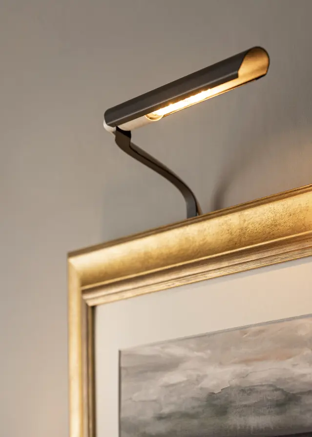 Eklunds Uno 1 iluminación para marco - Negro