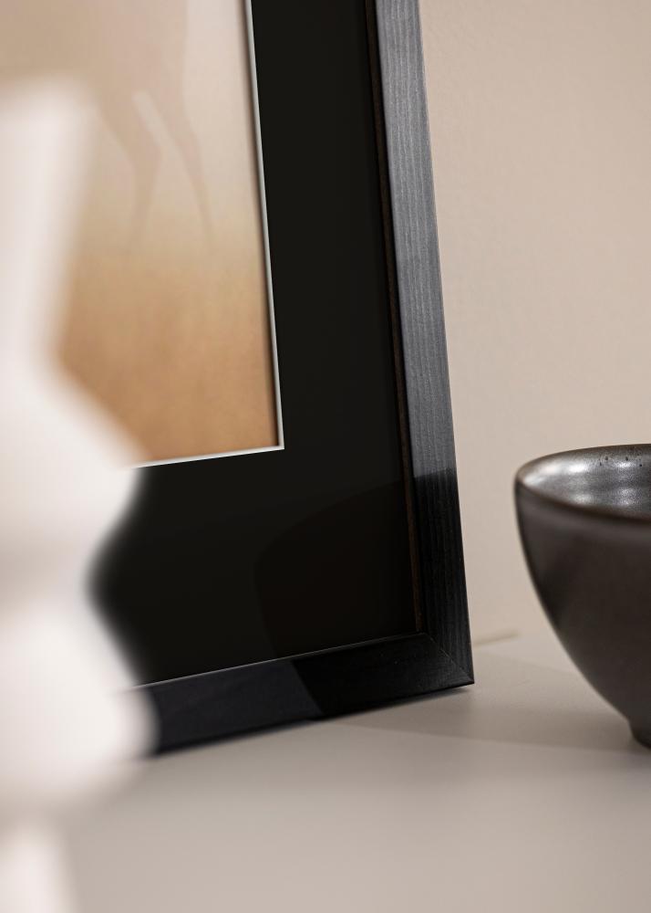 Ram Stilren Svart 20x30 cm - Paspartú Negro 15x21 cm (A5)