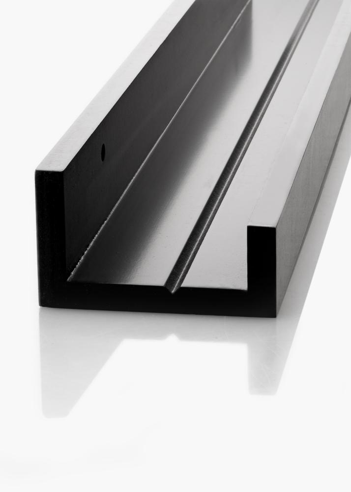 KAILA Repisa para Cuadros Negra 150 cm