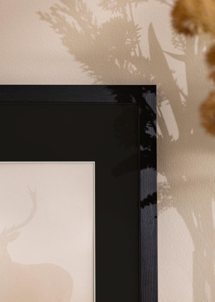 Ram Stilren Svart 20x30 cm - Paspartú Negro 15x21 cm (A5)