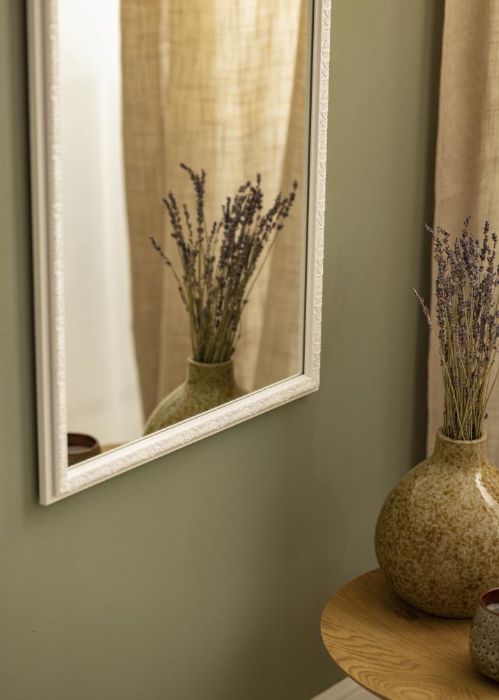 Espejo Nostalgia Blanco 45x125 cm