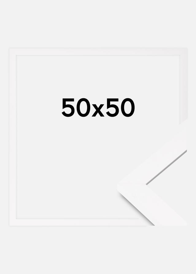 Marco BGA Classic Vidrio acrílico Blanco 50x50 cm