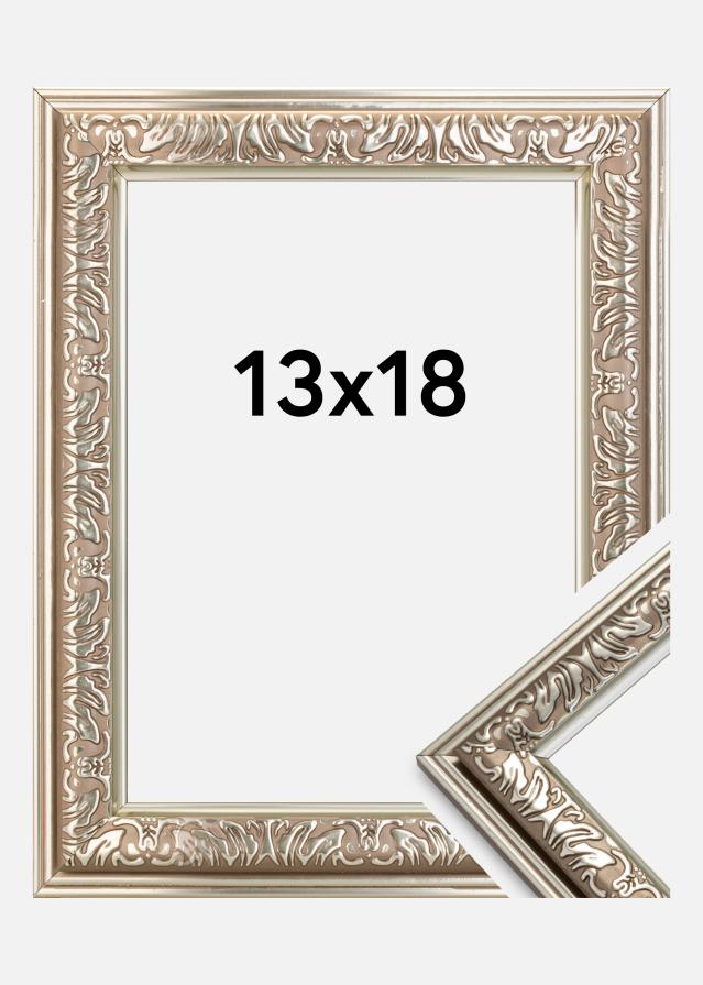 Marco Nostalgia Plateado 13x18 cm