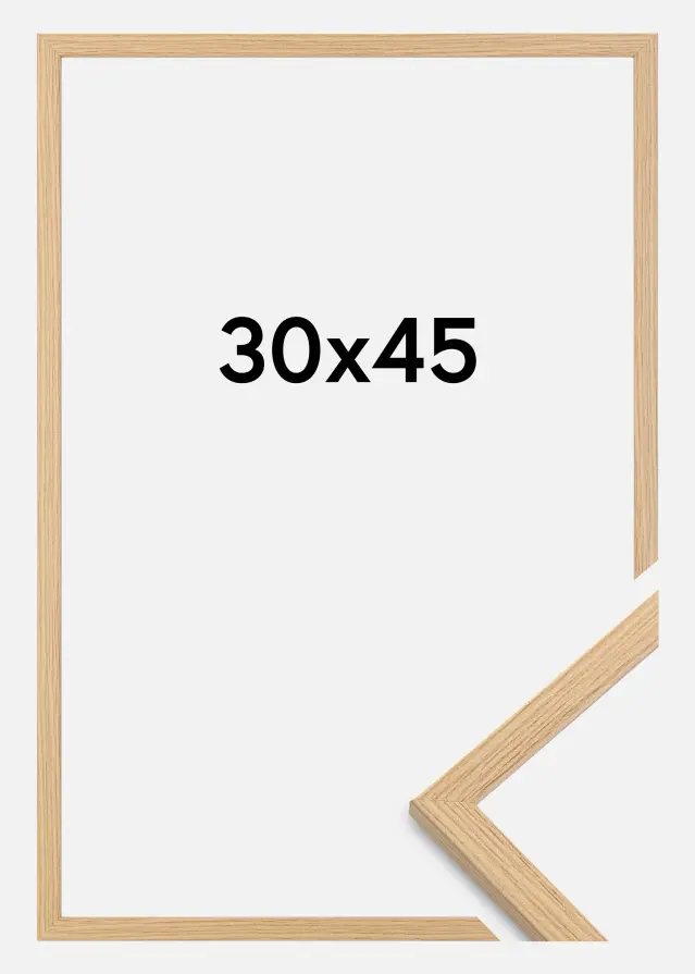 Marco Galant Vidrio acrílico Roble 30x45 cm