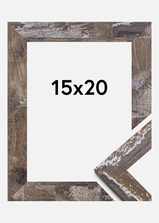 Marco Superb Marrón madera 15x20 cm